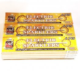 #8 GOLD BAMBOO SPARKLERS