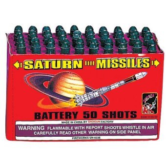 50 SHOT SATURN MISSILE
