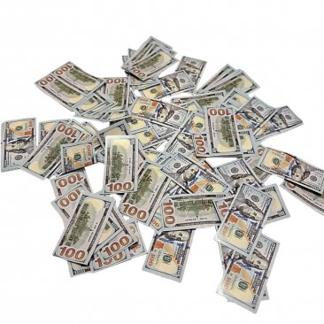 CONFETTI CANNON 12" MONEY