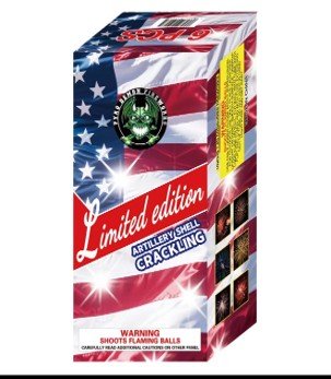 CRACKLING ARTILLERY SHELLS