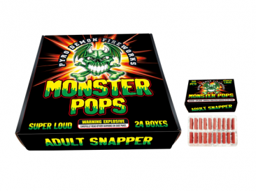 MONSTER POPS ADULT SNAPS - 24 BOXES